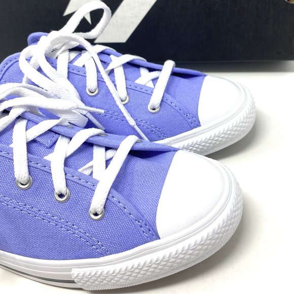 Converse CTAS Sneaker Womens Dainty Mule Slip Twiling Purple Canvas Size 571186C - Picture 8 of 11